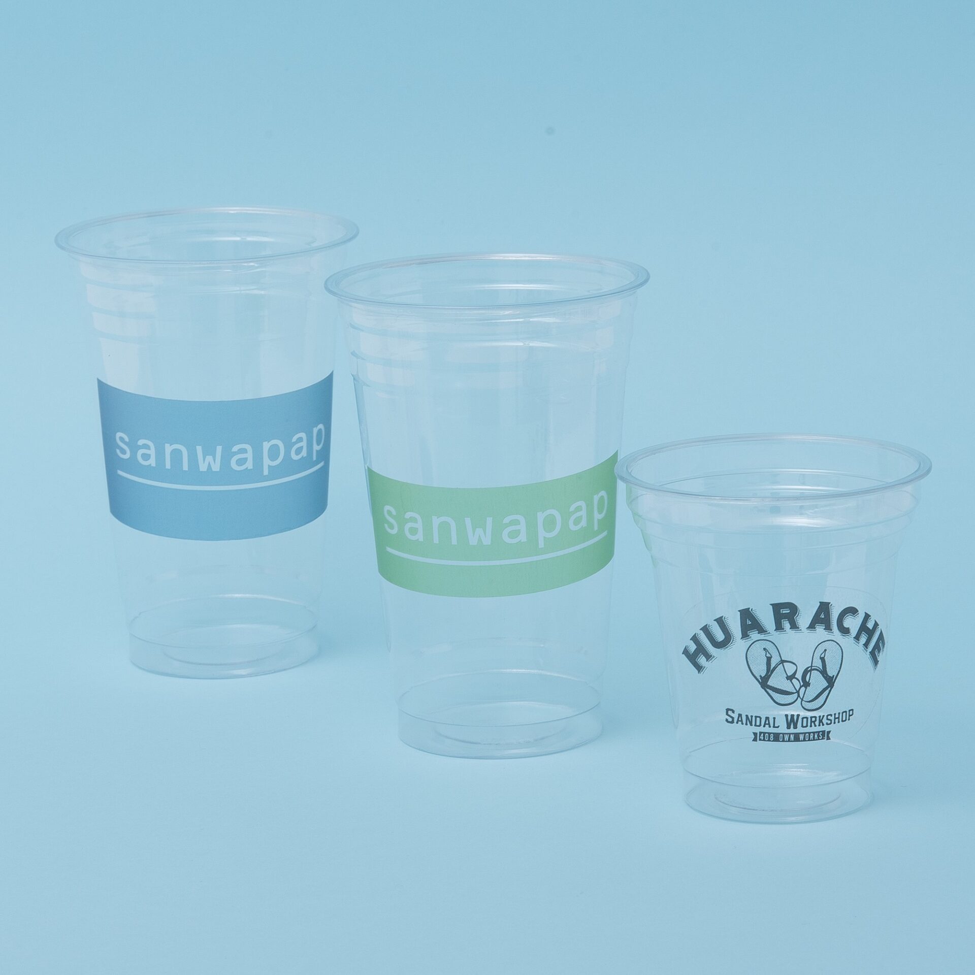 顔デザインのプラスチックカップ 顔デザインのプラスチックカップ オリジナル特注プラカップでお