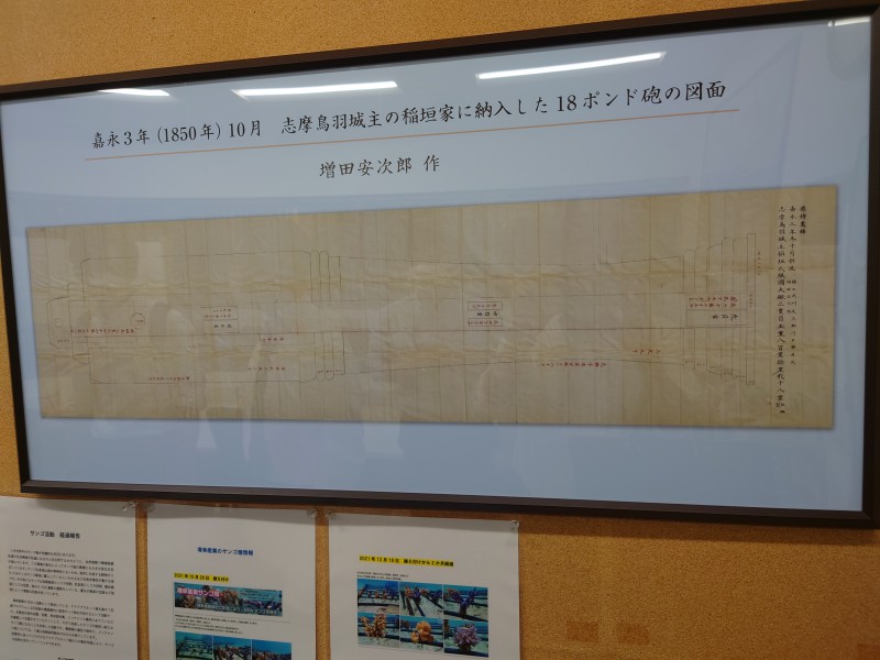 増幸産業株式会社の創始者様が作られた大砲の図面