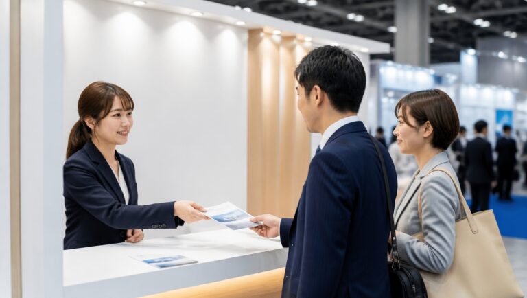 展示会・プロモーションブースの利用イメージ