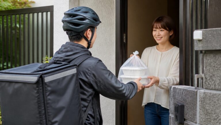 フードデリバリー・テイクアウト専門店での使用イメージ