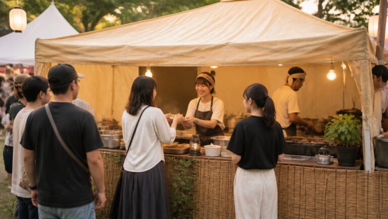 フェス・屋台への出張出店の利用イメージ