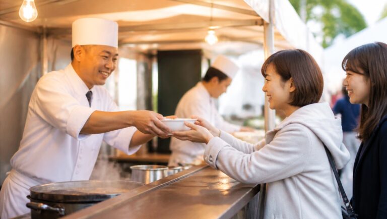 イベント・フェスでの料理提供の利用イメージ