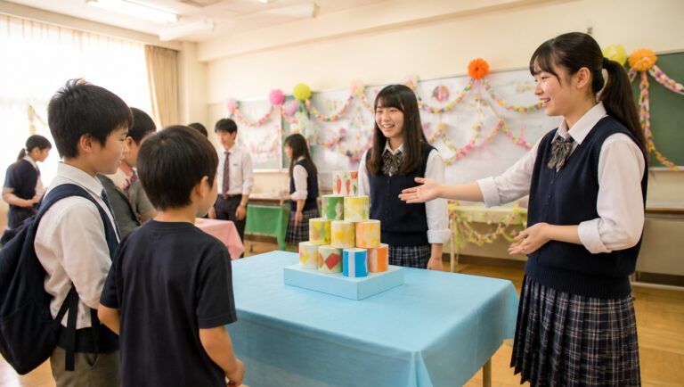 学校の文化祭の利用イメージ